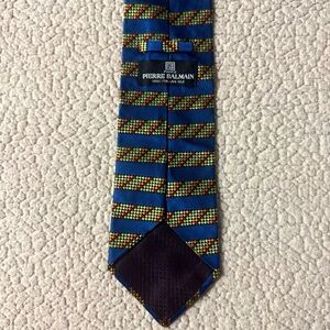 Pierre Balmain Multicolor Patterned Silk Tie